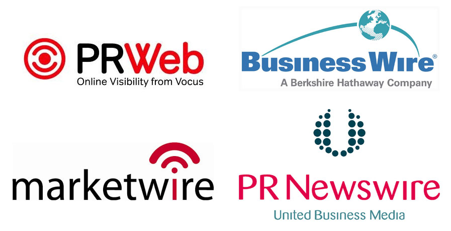 Distribution sites for press releases