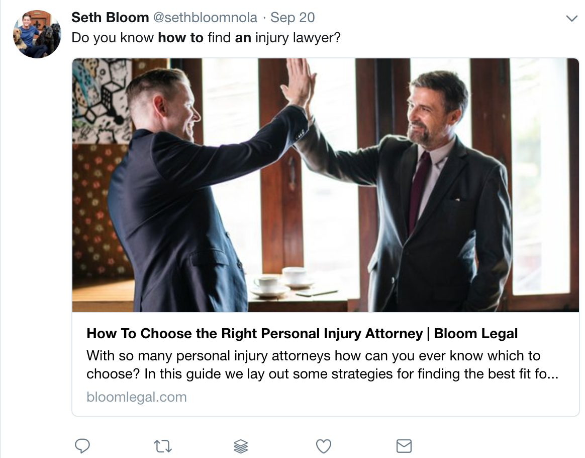 Seth Bloom Injury Lawyer