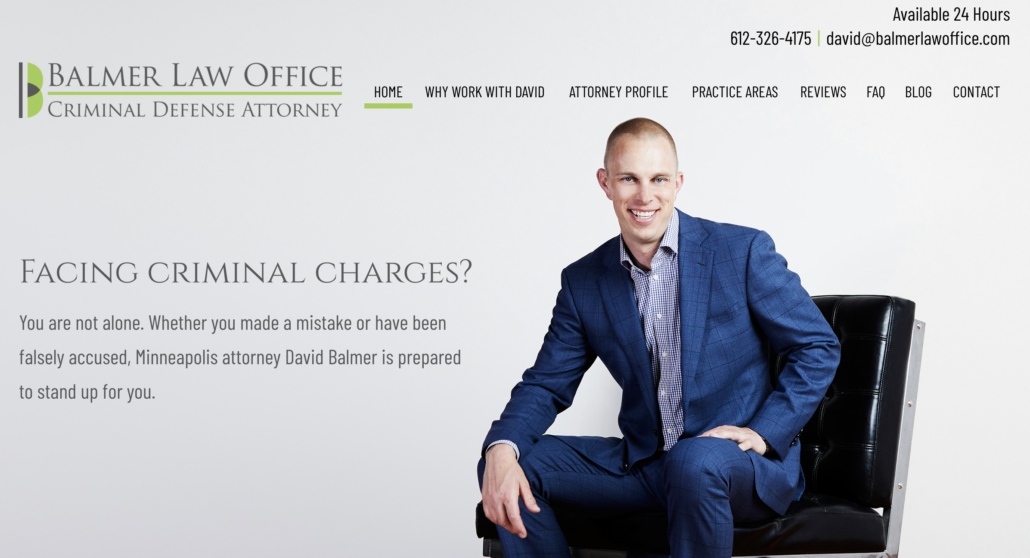 Simple Law Firm Website